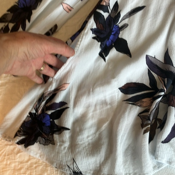 Free people swing tunic or mini dress in fun orchid print. - Picture 11 of 16